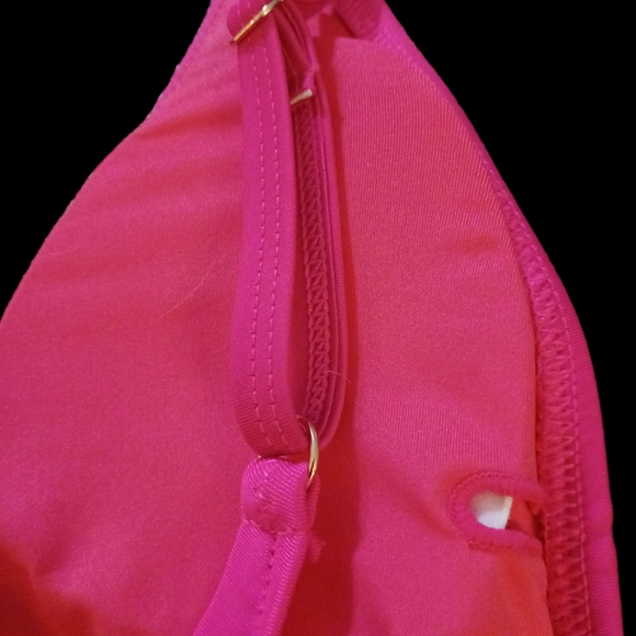 NWT RELLECIGA one piece swimsuit. Womens. Size: Small. Color: Rose/Hot pink. - Picture 7 of 12